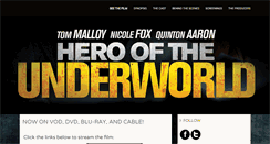 Desktop Screenshot of herooftheunderworld.com